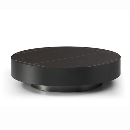 Coin Coffee Table - Black Marble