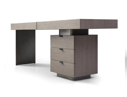 Oston Office Desk - Grey