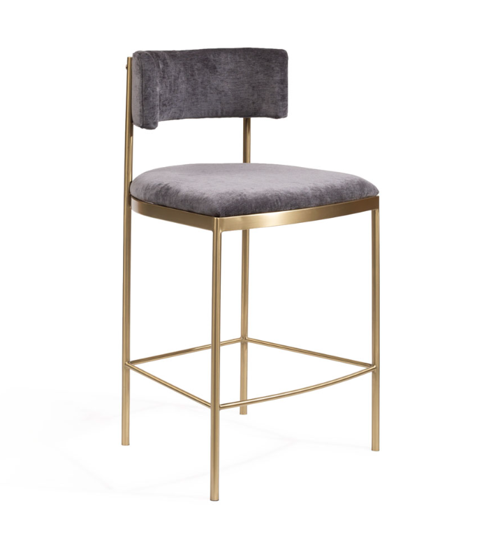 Envie II Counter Stool - Giselle Dark Charcoal