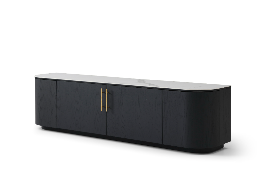 Oakura TV Unit - Black