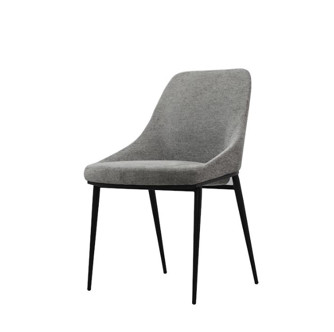 Scande Dining Chair - Set of 2 - Grey