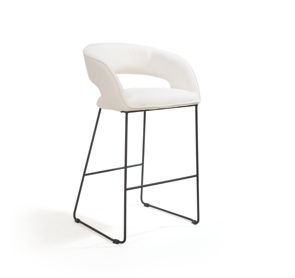 Valentine Bar Stool - Ivory