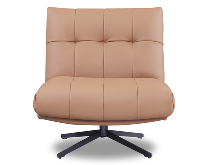 Cesola Swivel Chair - Tan