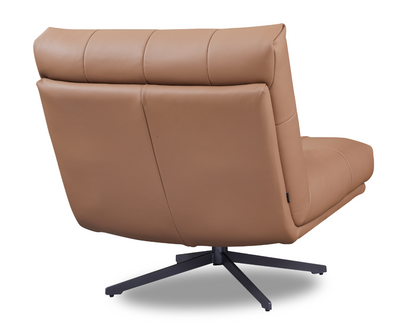 Cesola Swivel Chair - Tan