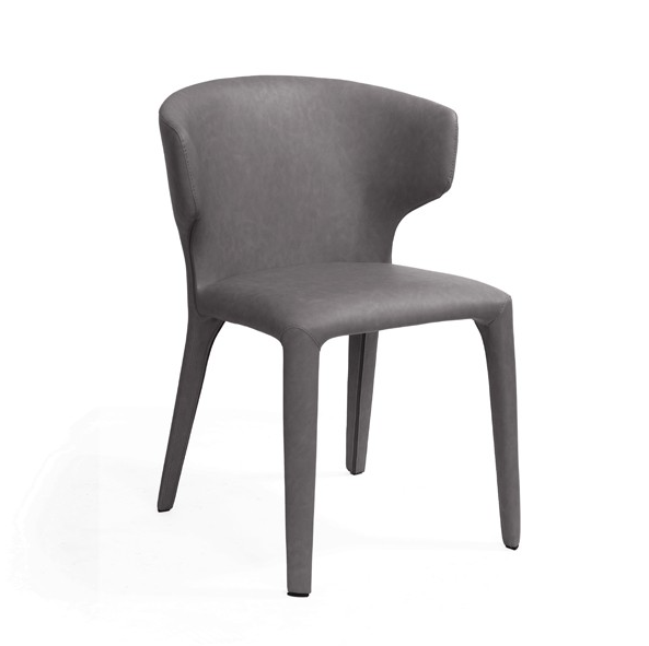 Vela Dining Chair - Set of 2 - Graphite