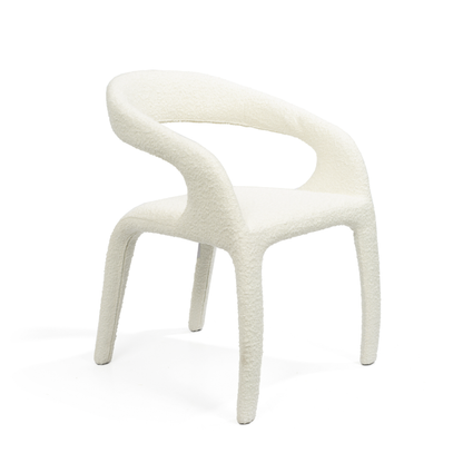 Escada Dining Chair - Chex Bouclé Polar