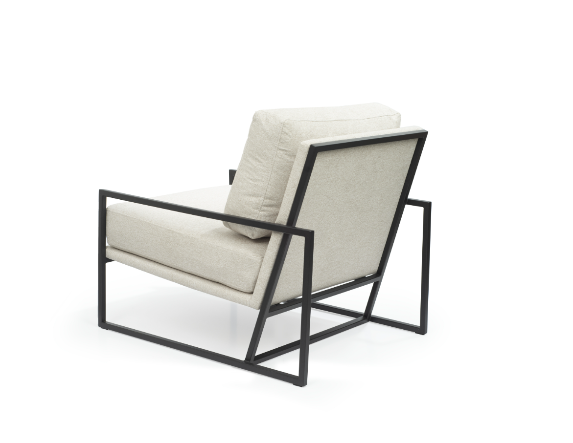 Newell Lounge Chair - Avery Velour Cream