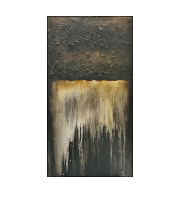 Landslide - Oil painting