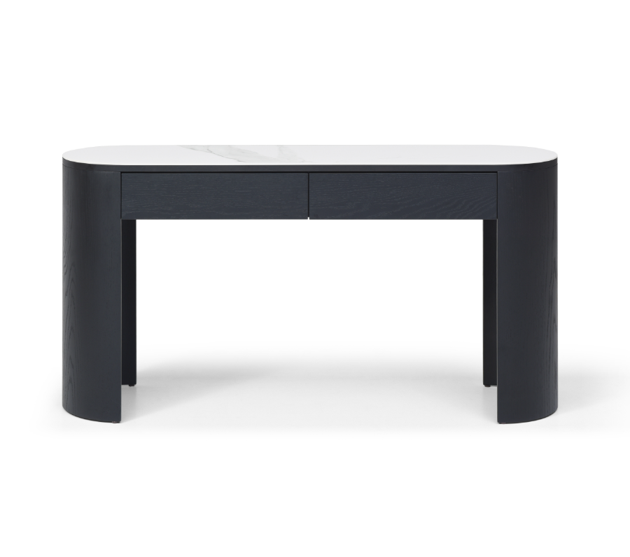 Oakura Console - Black Oak