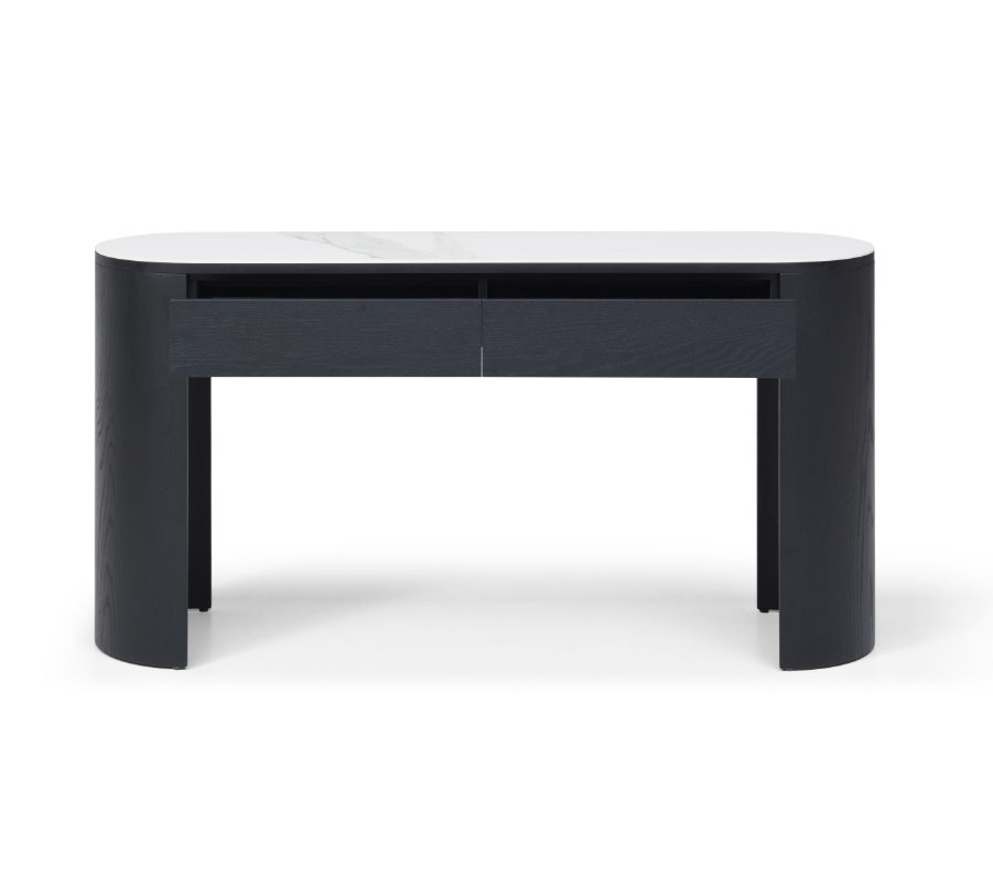 Oakura Console - Black Oak