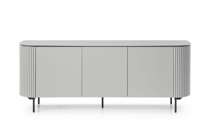 Lantine Buffet - Matte Light Grey