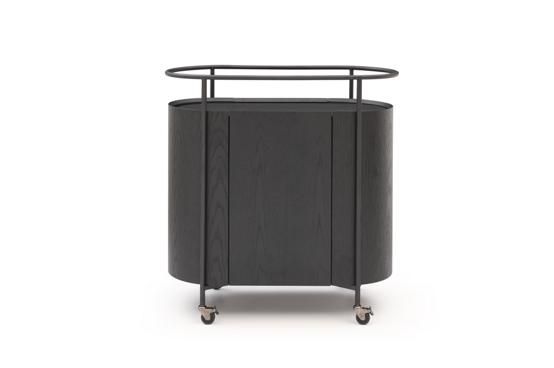 Capri Bar Cart - Black