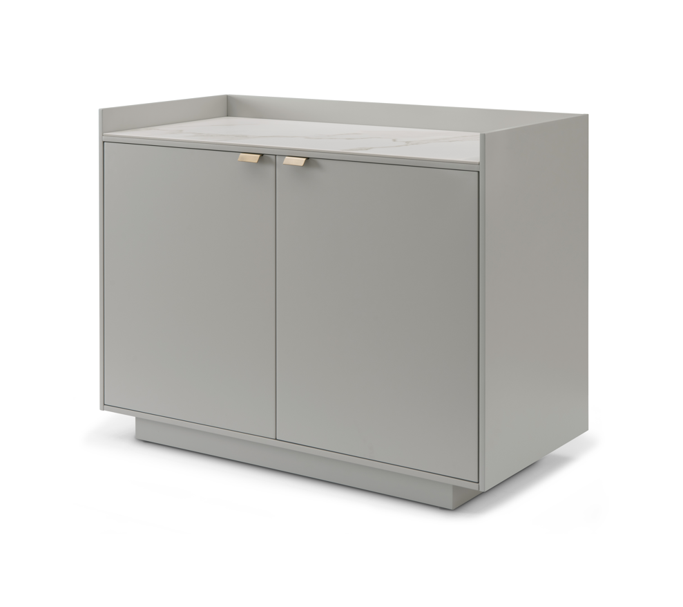 Saviour Buffet - Matte Beige - 2 Door