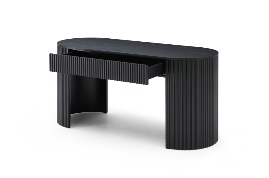 Lantine Desk - Black Oak