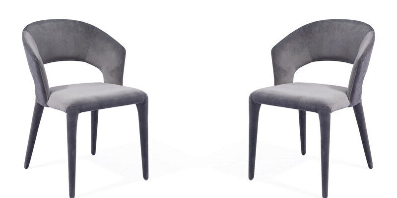 Stature Dining Chair - Set of 2 - Dark Grey