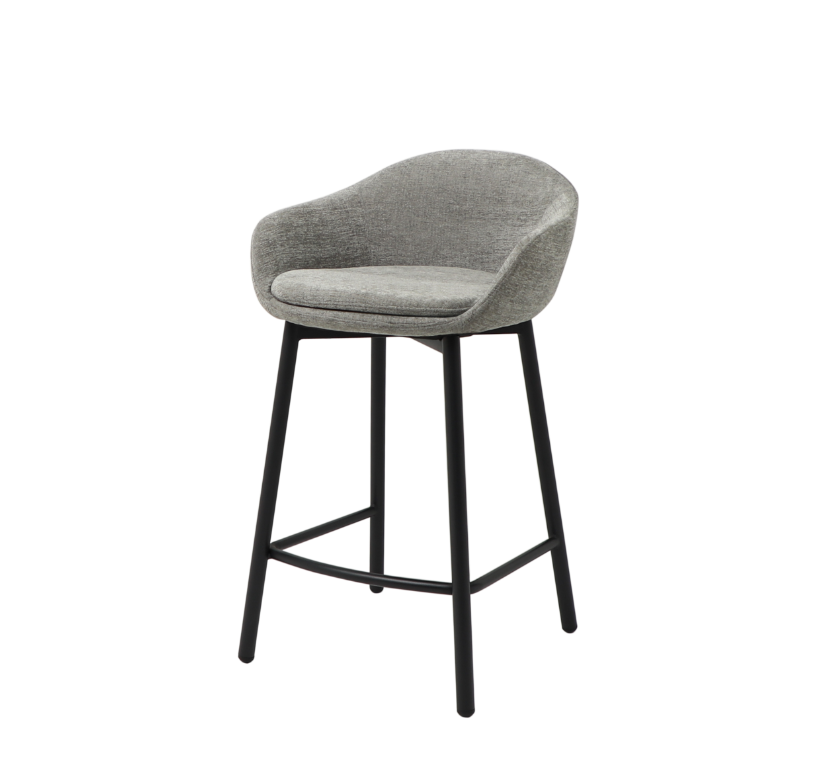 Dorian Stool - Quartz Grey