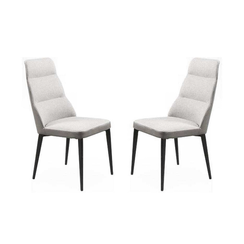 Queens Dining Chair - Set of 2 - Grey