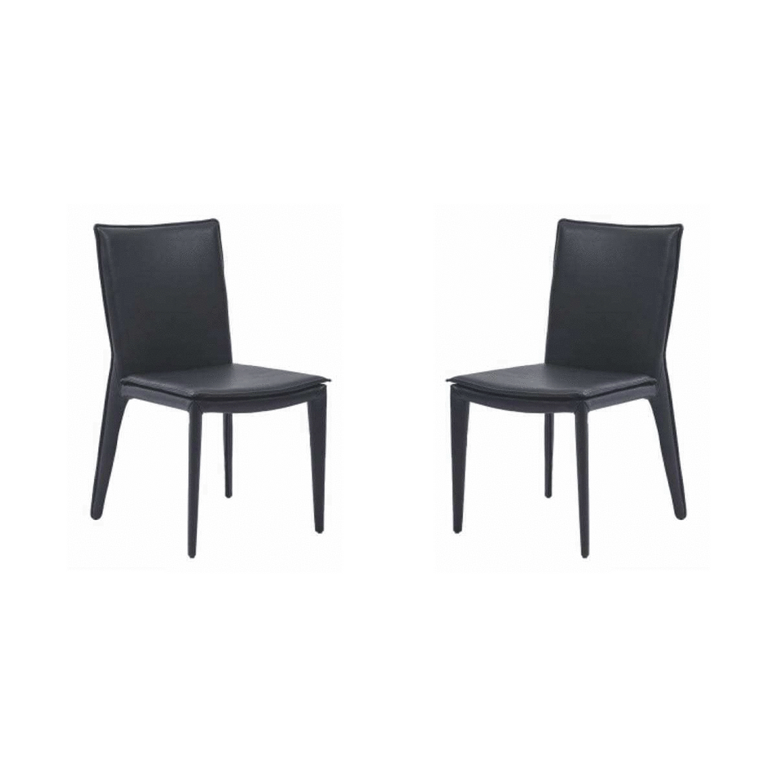 Othello Dining Chair - Set of 2 - Mustang Black