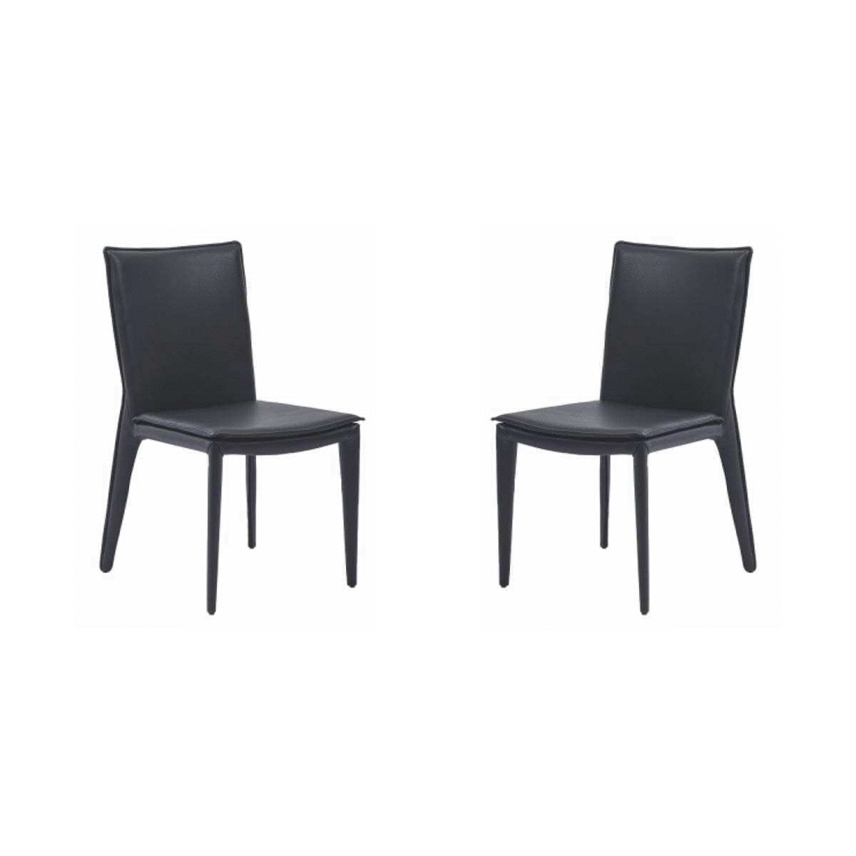 Othello Dining Chair - Set of 2 - Mustang Black