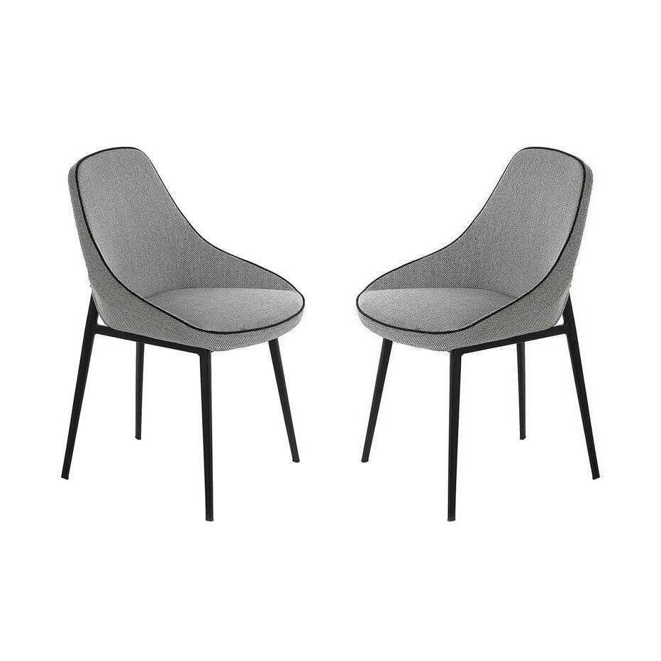 Fil Dining Chair - Set of 2 - Grey