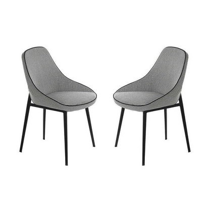 Fil Dining Chair - Set of 2 - Grey