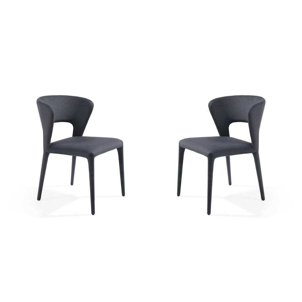 Pari I Dining Chair - Luxe Cinder Grey - Set of 2