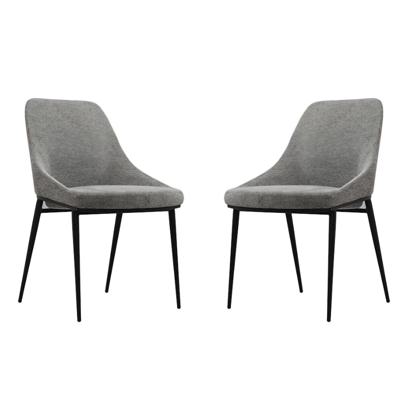 Scande Dining Chair - Set of 2 - Grey