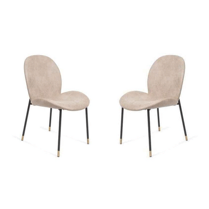 Casino Dining Chair - Set of 2 - Cream