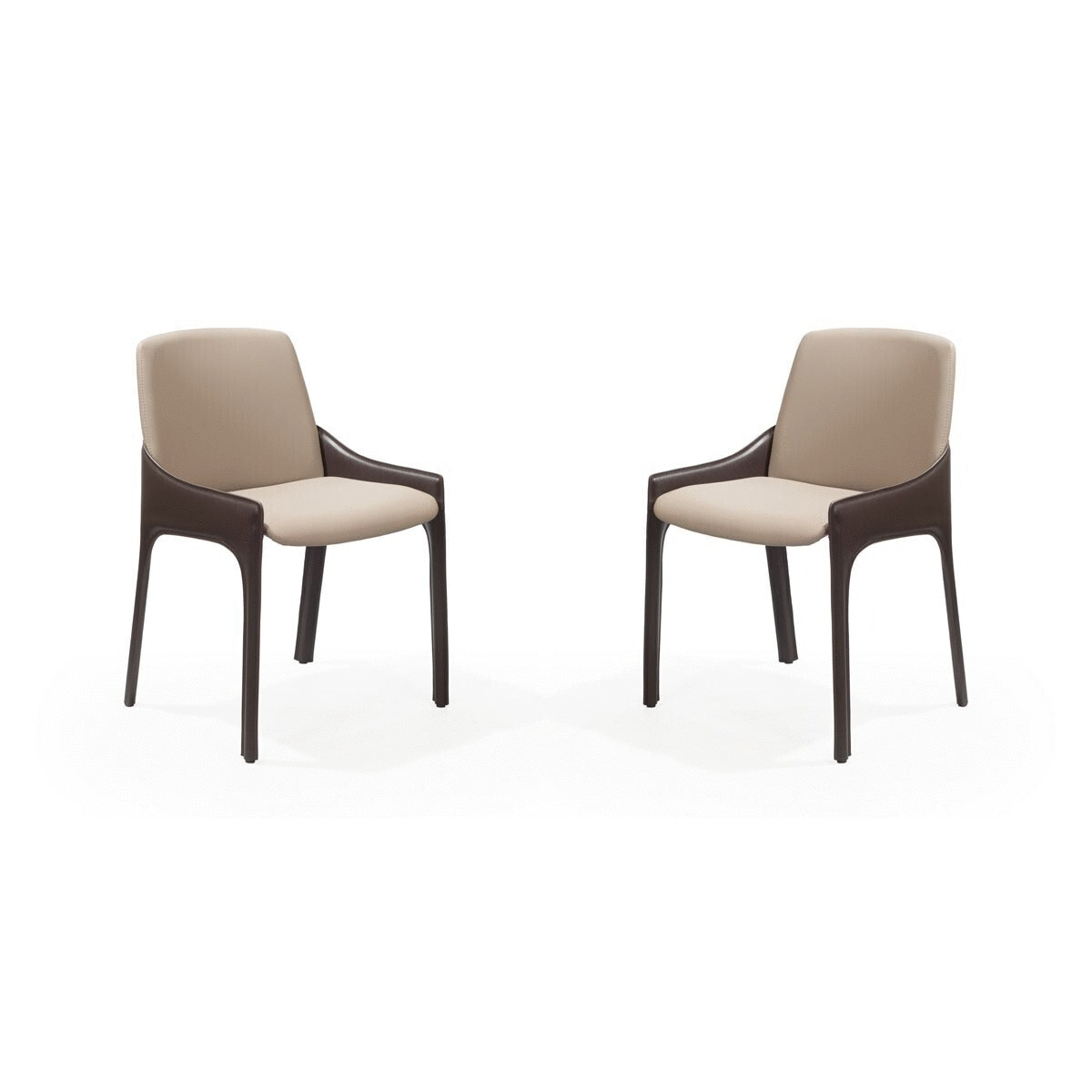 Villa Dining Chair - Set of 2 - Dark Marble