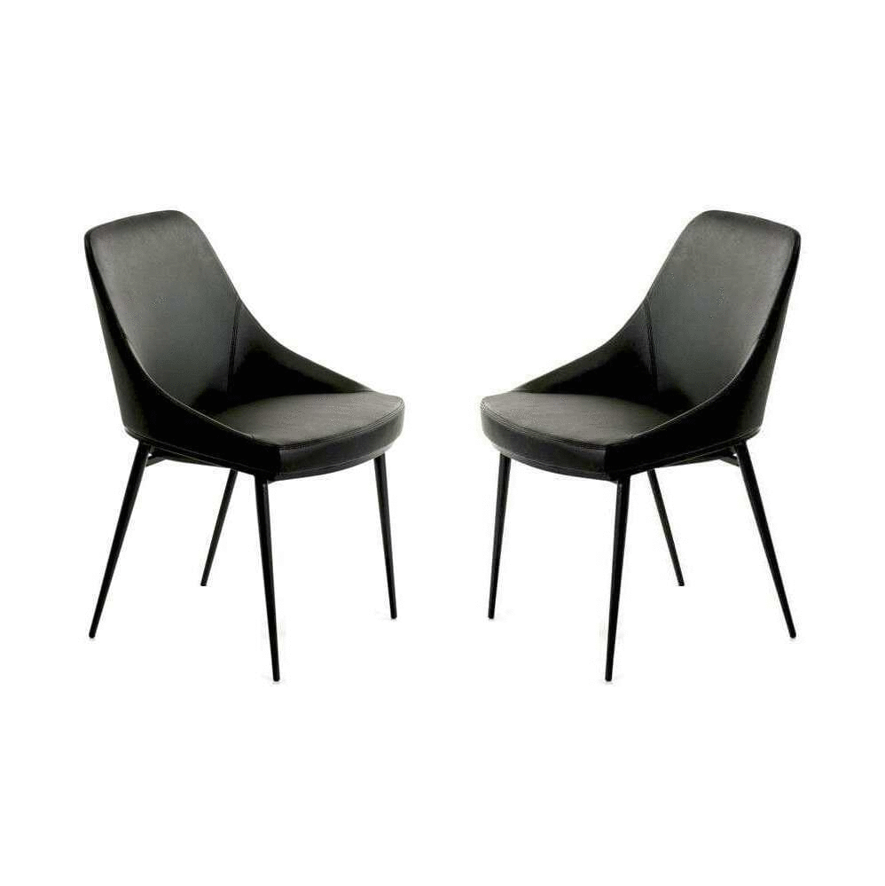 Scande Dining Chair - Set of 2 - Mustang Black