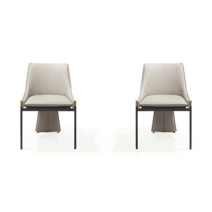 Filipo Dining Chair - Taupe - Set of 2