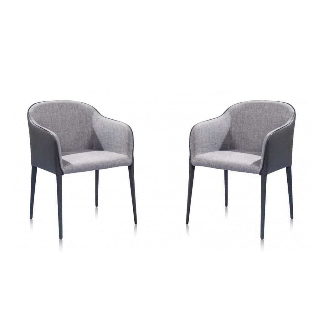 Salcita Armchair - Set of 2 - Grey