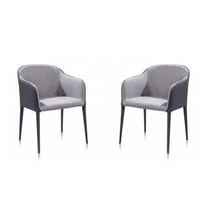 Salcita Armchair - Set of 2 - Grey