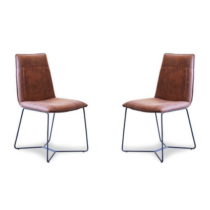 Solo Dining Chair - Set of 2 - Vintage Tan