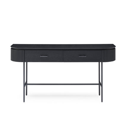 Lantine Console - Black Oak