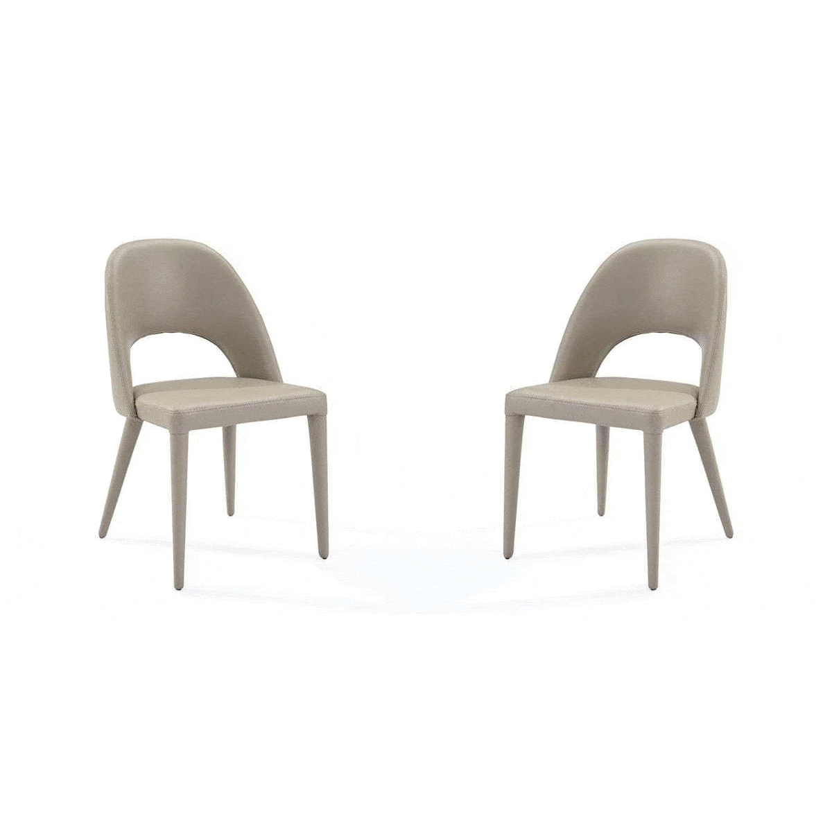 Van Dining Chair - Set of 2 - Dark Marble