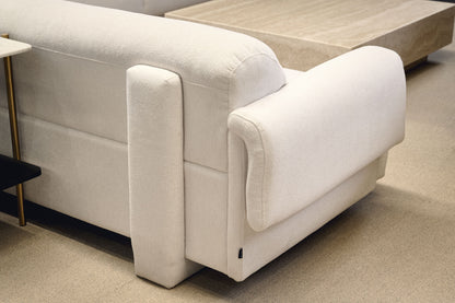 Frankie 2-Seater Lounge - Chex Polar Bouclé