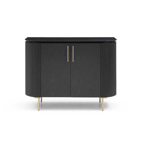 Lantine Black Oak Cabinet