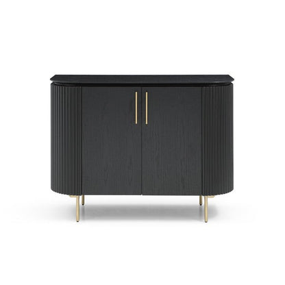 Lantine Black Oak Cabinet