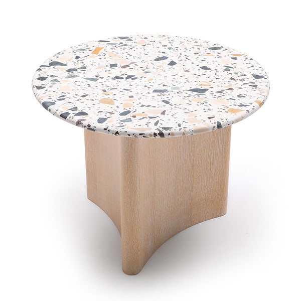 Trinity 55 Terazzo Side Table