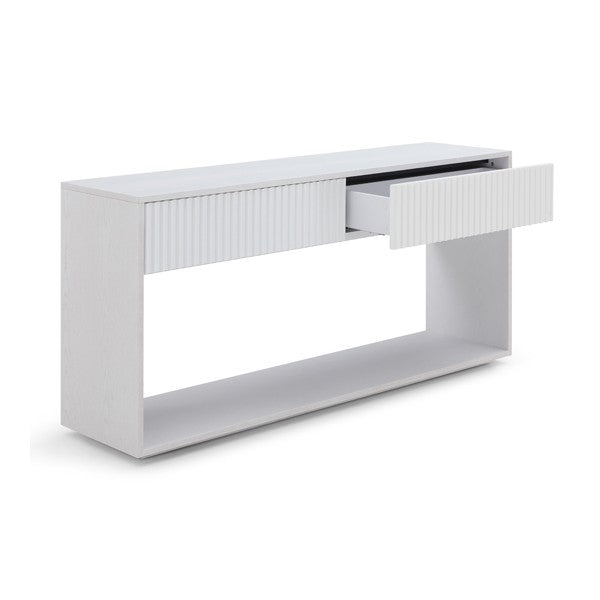 Costine Console Table - White