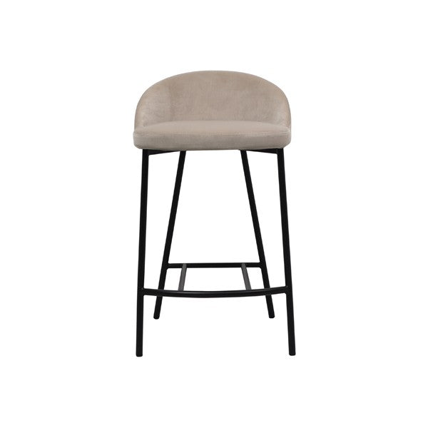 Tux Counter Stool - Taupe