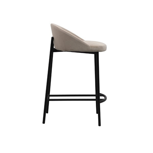 Tux Counter Stool - Taupe