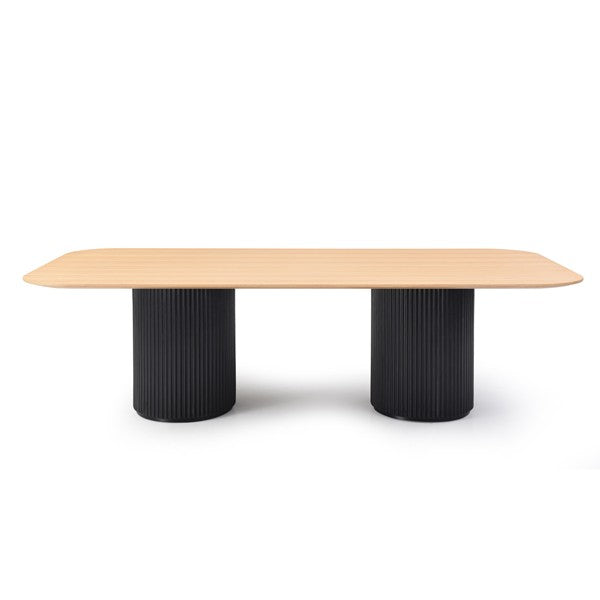 Lantine 240 Black oak Dining Table