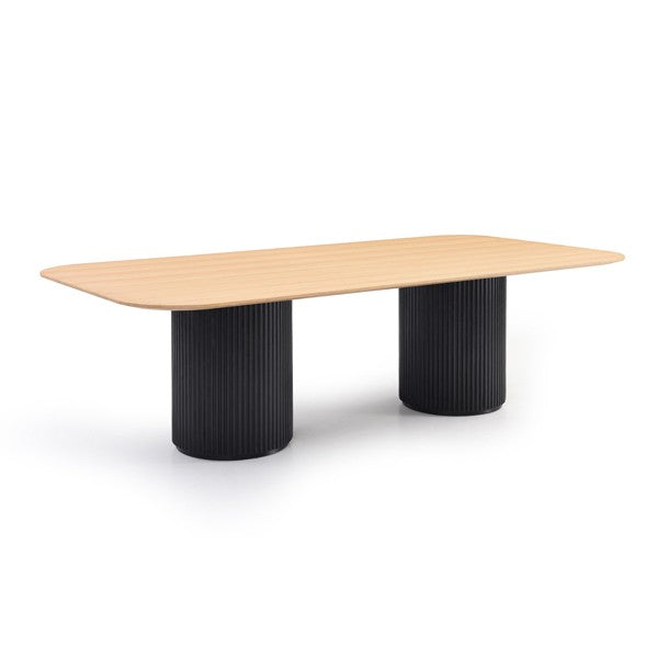 Lantine 240 Black oak Dining Table