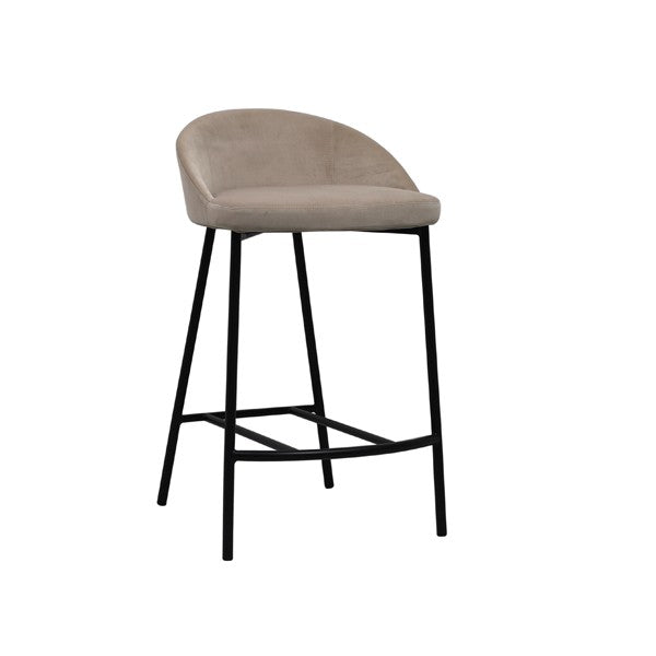 Tux Counter Stool - Taupe