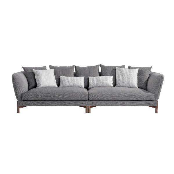 Mimosa 4-Seater Sofa - Dark Grey