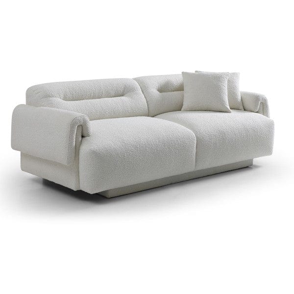 Frankie 3-Seater Sofa - Chex Polar Bouclé